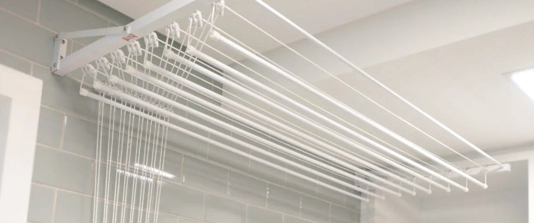 Como medir a lavanderia do apartamento para escolher o Varal Individual de Parede ideal