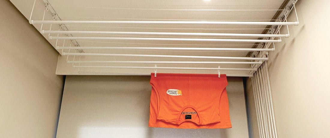 Por que escolher o Varal com comando Individual de varetas para o teto da área de serviço?