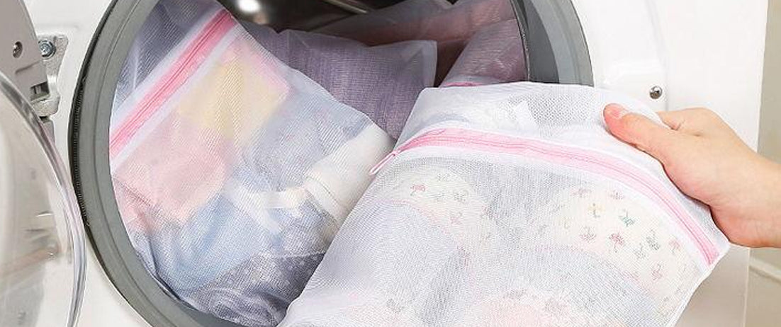 Rede protetora para lavar roupas delicadas