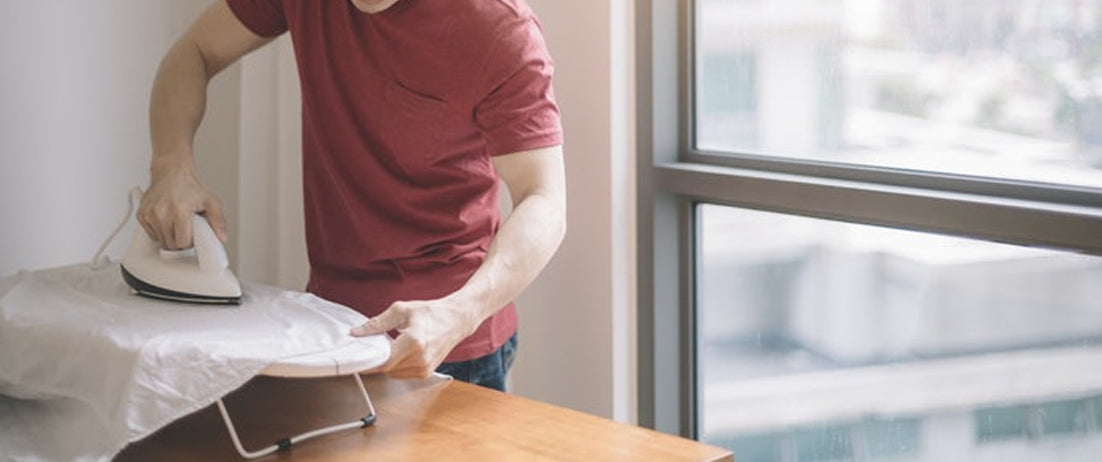 Tábua de passar roupas de mesa