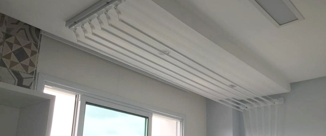 3 ideias criativas de onde instalar o varal no apartamento