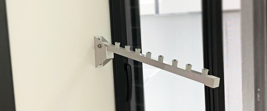 Varal cabideiro é perfeito para apartamento