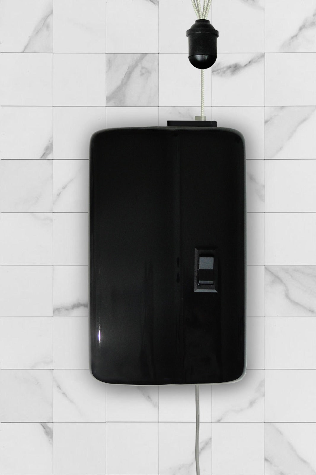 Elevador Elétrico Preto para Varal Tradicional