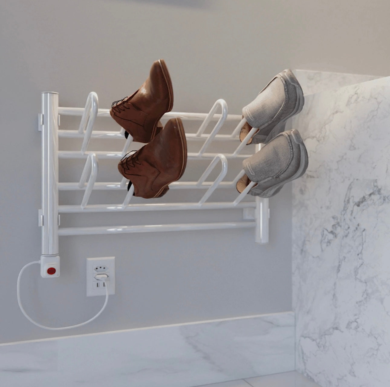 Secador Elétrico de Calçados 4 Pares