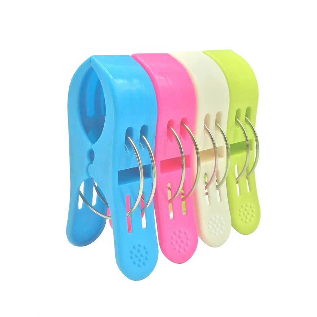Prendedor Grande de Roupa Colors 4 Peças