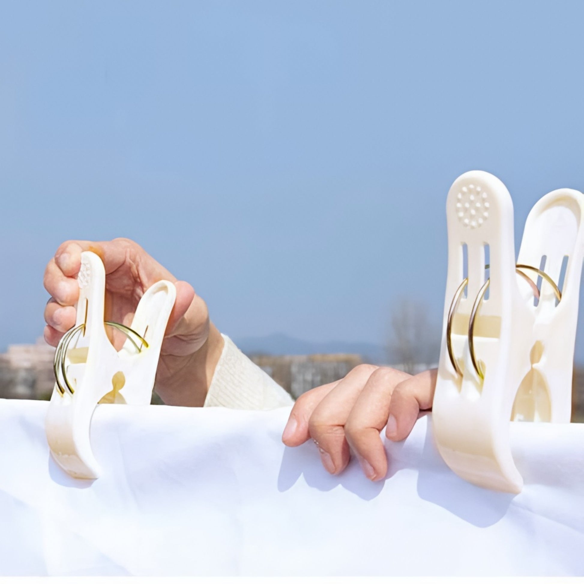 Prendedor Grande de Roupa Colors 4 Peças