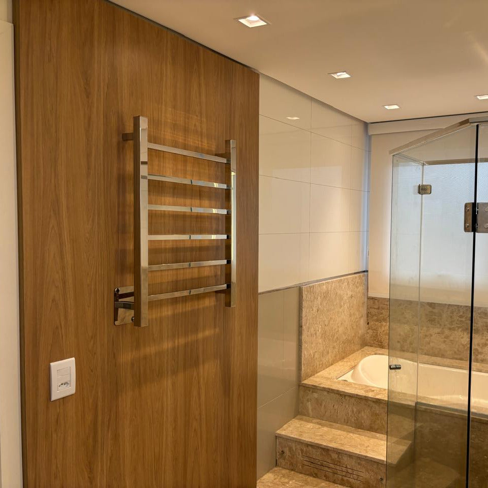 Toalheiro Térmico Unique Slim Inox Aiello