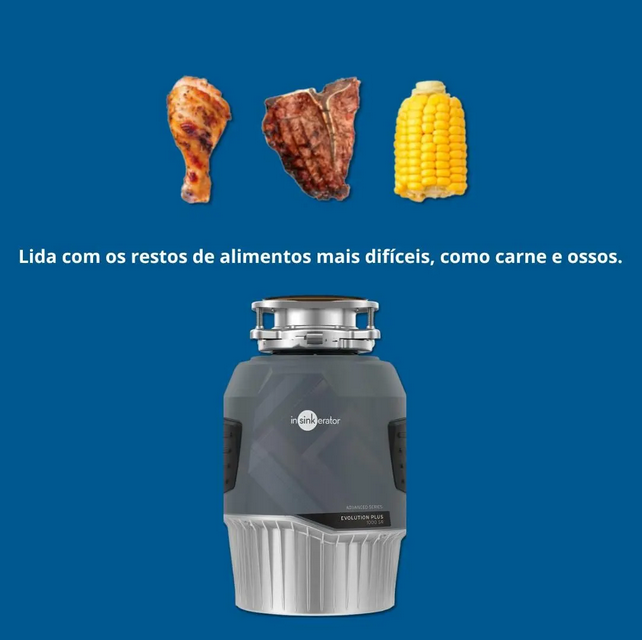 Triturador de Resíduos Alimentares InSinkErator Evolution Plus 1000 SR