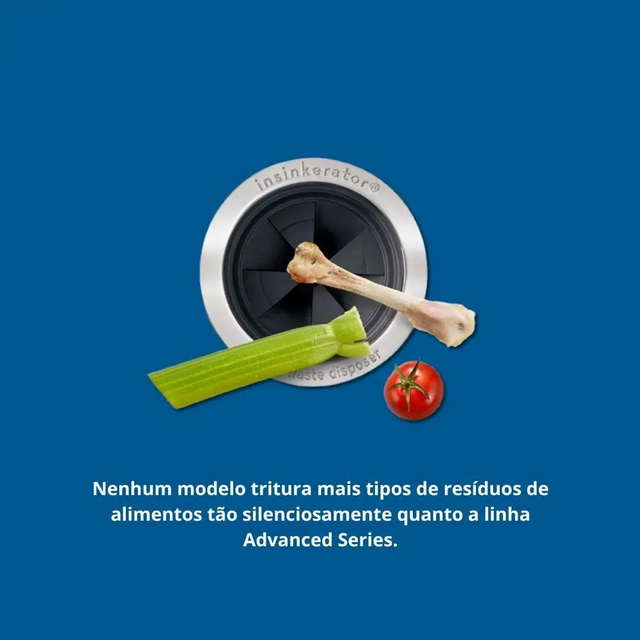Triturador de Resíduos Alimentares InSinkErator Evolution Plus 1000 SR