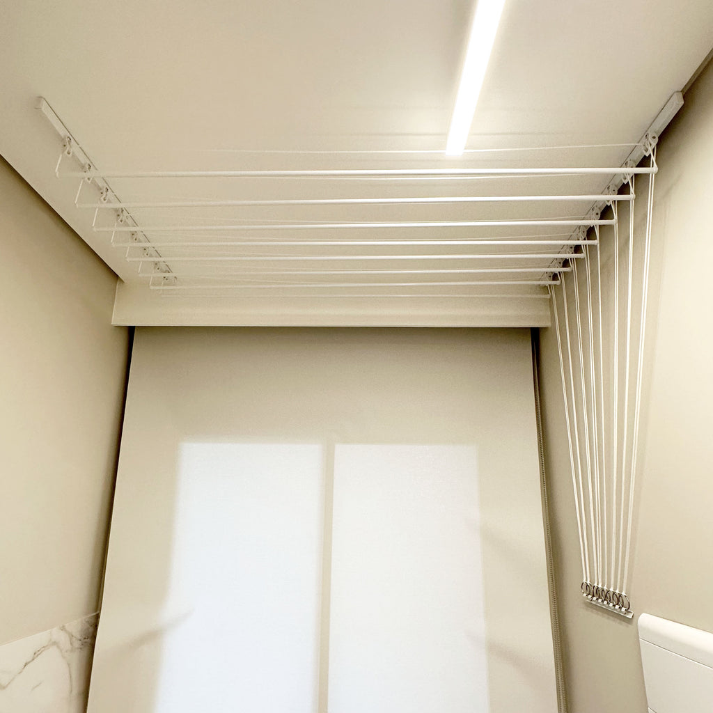 Varal Individual de Teto 6 varetas 86x49cm