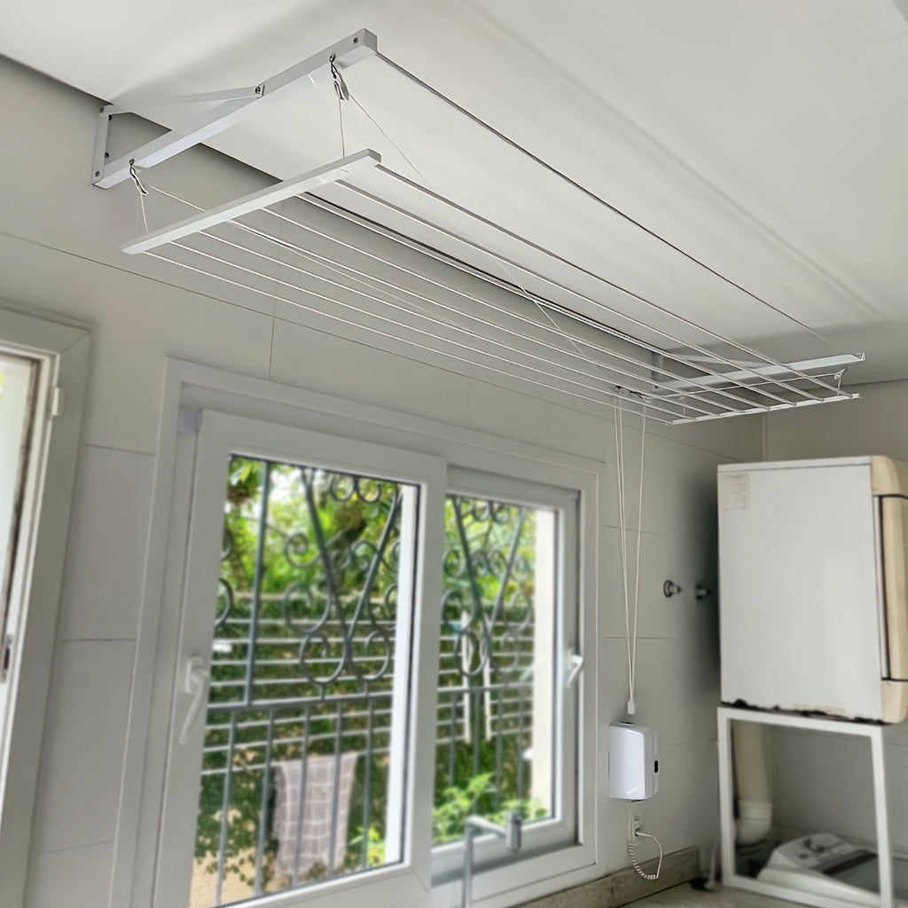 Varal Tradicional de Parede Elétrico