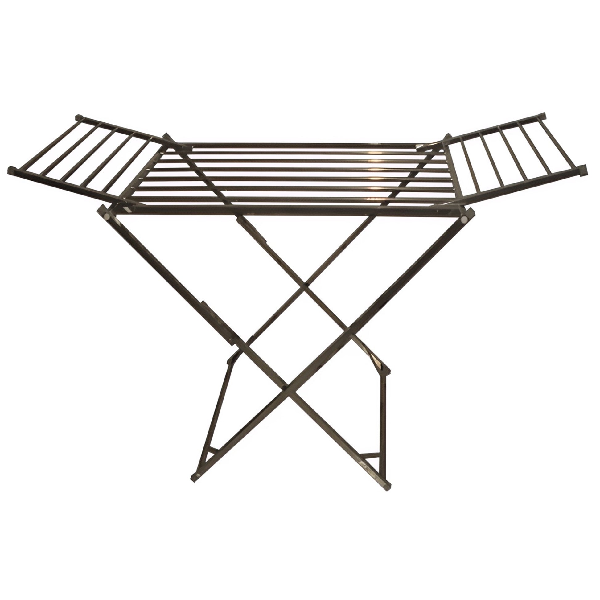 Varal de Chão com Abas Dobrável Preto