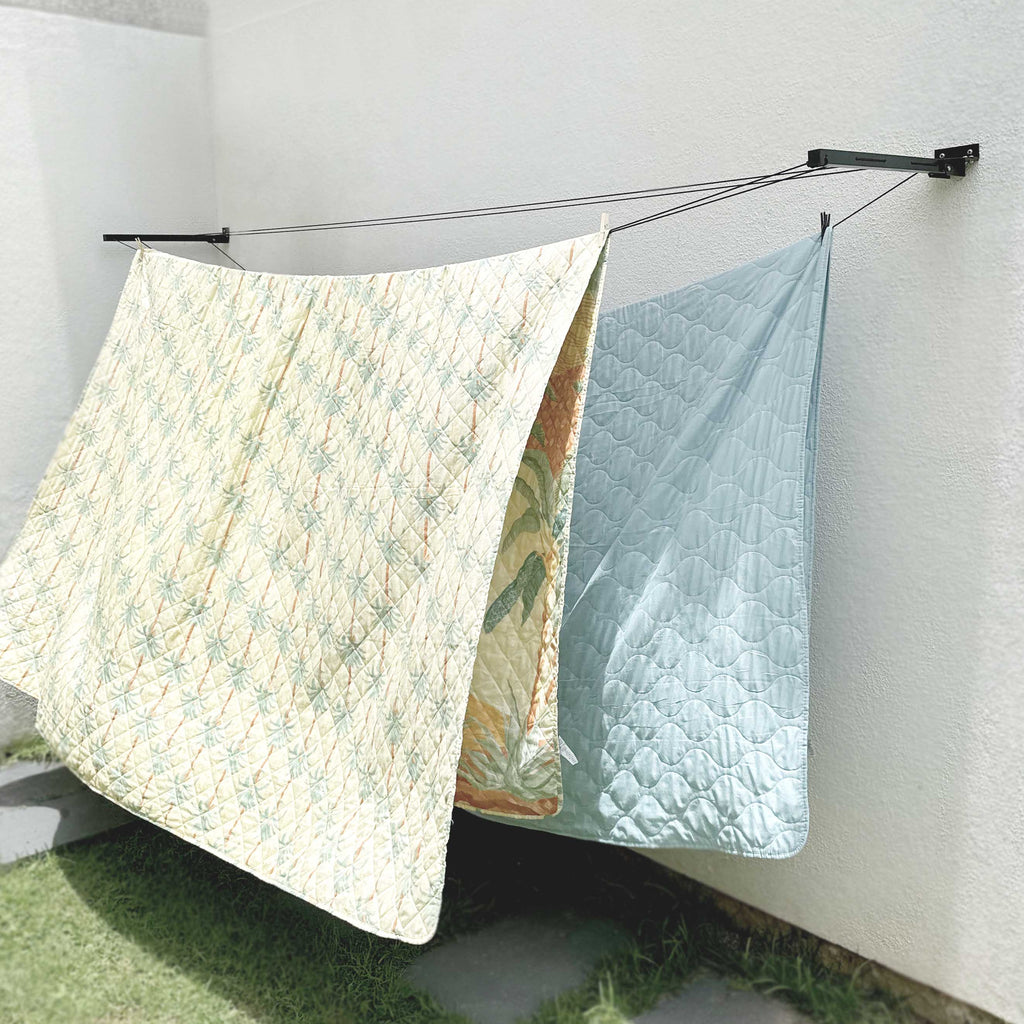 Varal de Muro Articulado Preto