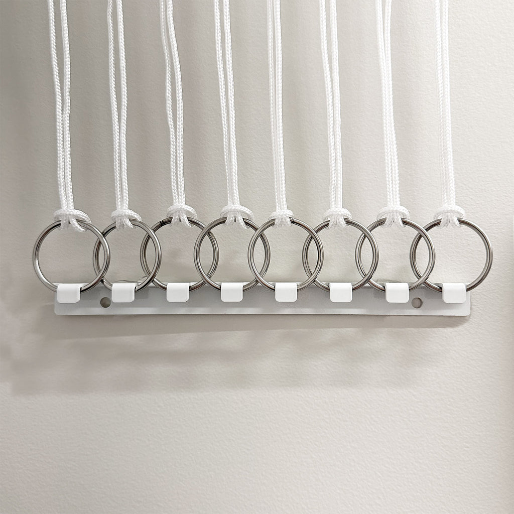 Varal Individual de Parede 6 varetas 92x49cm