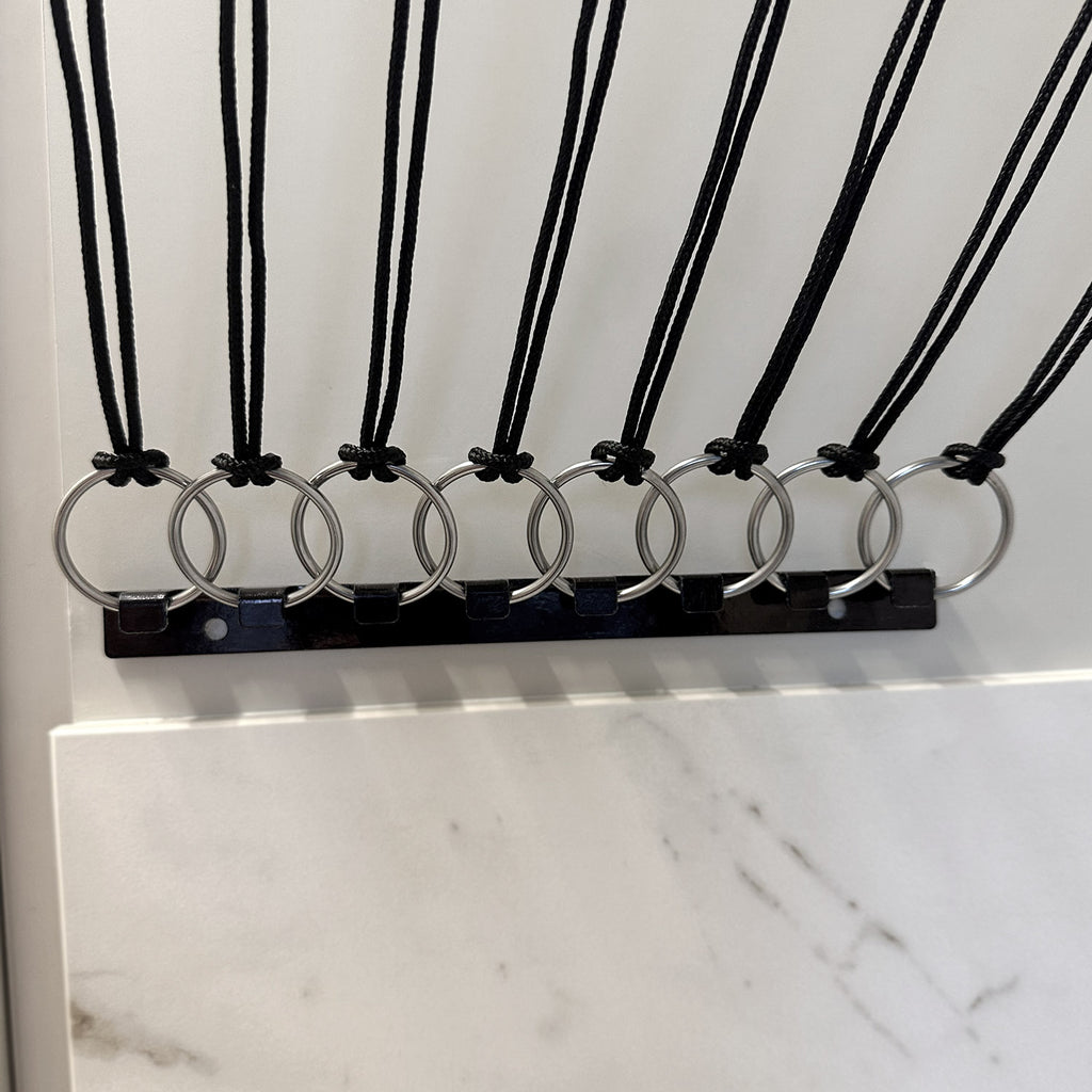 Varal Individual de Parede Preto