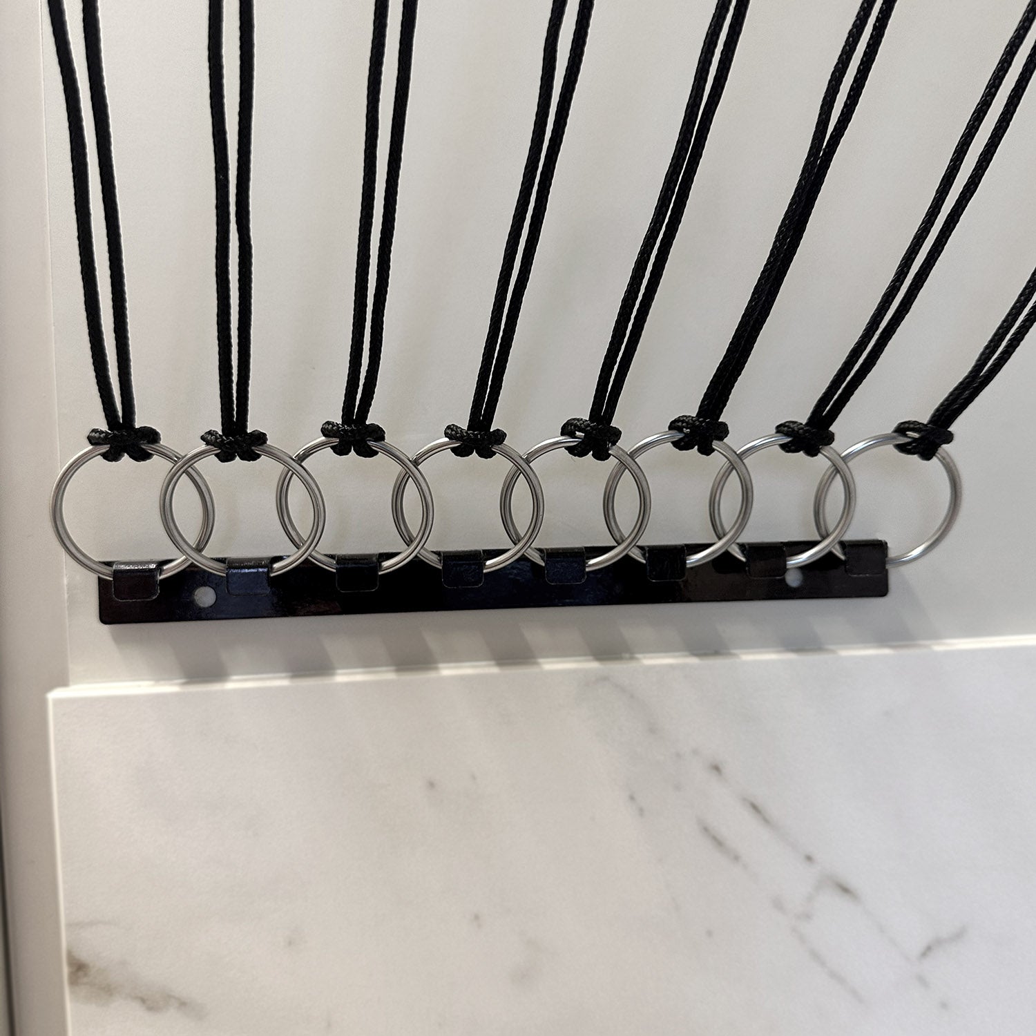 Varal Individual de Parede Preto