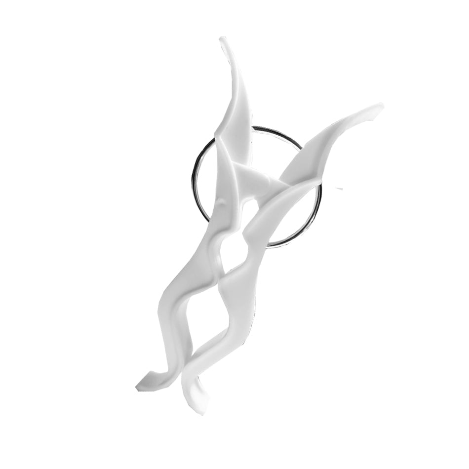 Prendedor de Roupa 5 em 1 Squadrus Branco