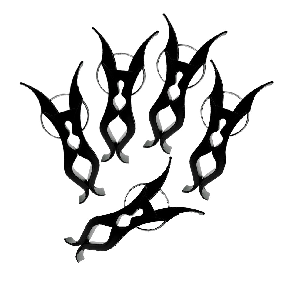 Prendedor de Roupa 5 em 1 Squadrus Preto