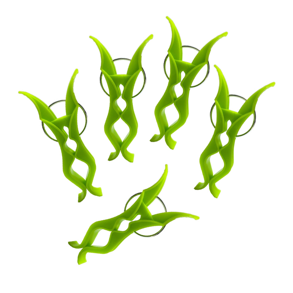 Prendedor de Roupa 5 em 1 Squadrus Verde