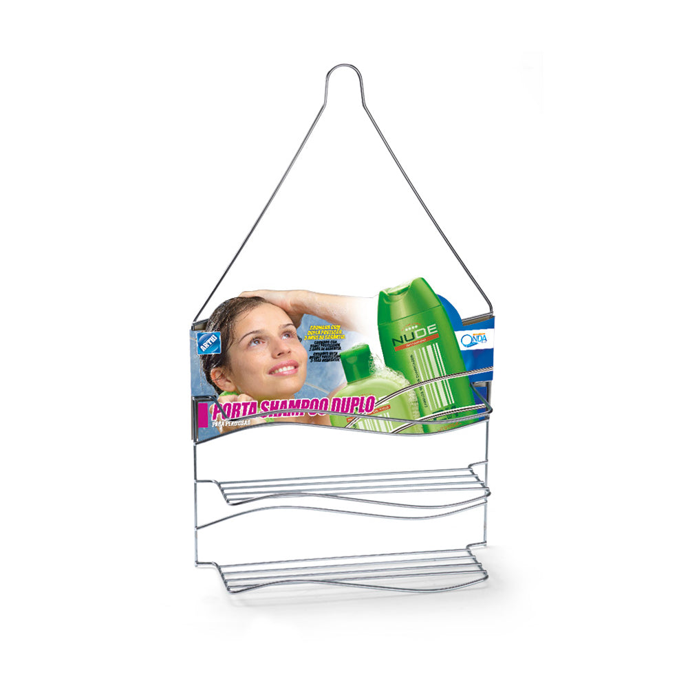 Porta Shampoo Duplo para Pendurar Arthi
