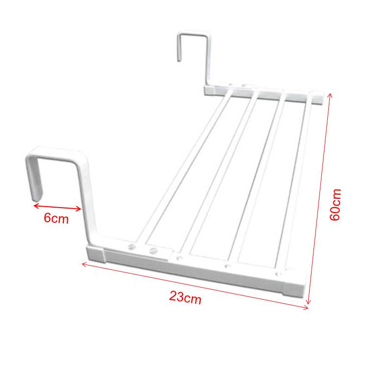 Varal Portátil de Box 60x23cm Chumbo