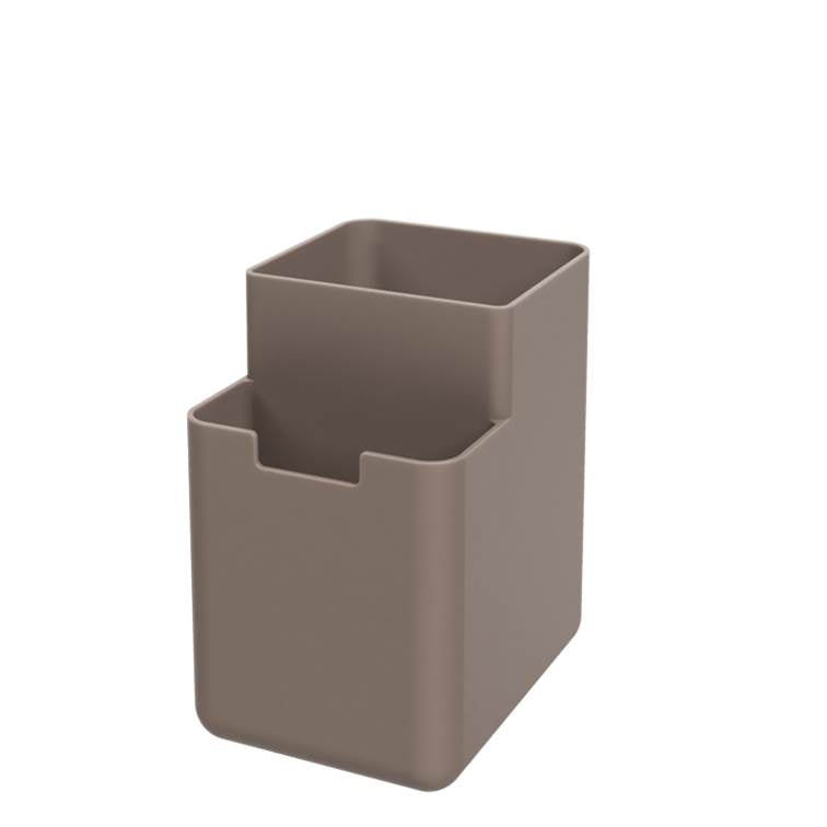 Kit Organize Sua Pia Single Warm Gray Coza 4 peças