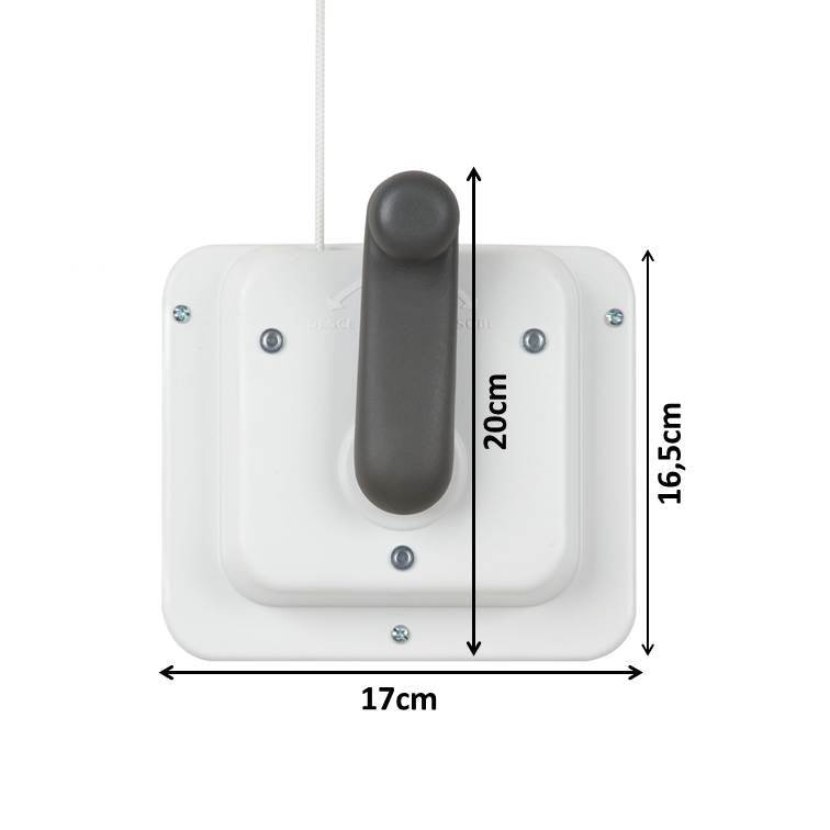 Varal Tradicional de Teto com Manivela