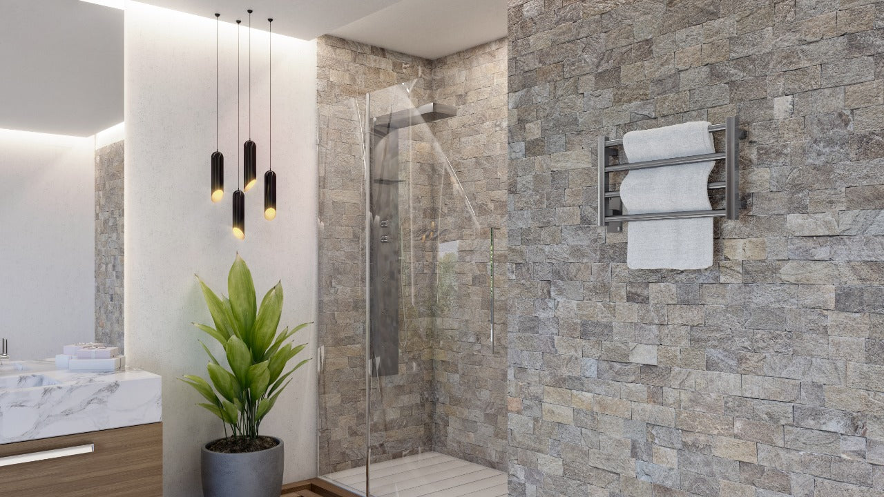 Toalheiro Térmico Mezcla Clean Inox Thermo