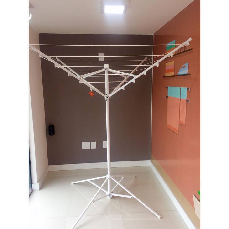 Mini Varal Giratório Móvel