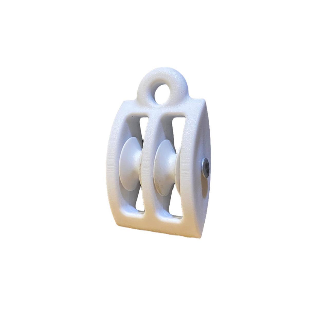 Roldana Dupla com Pino de Alumínio