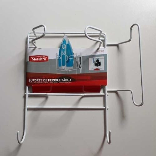 Suporte para Ferro e Tábua de Passar Roupa Metaltru