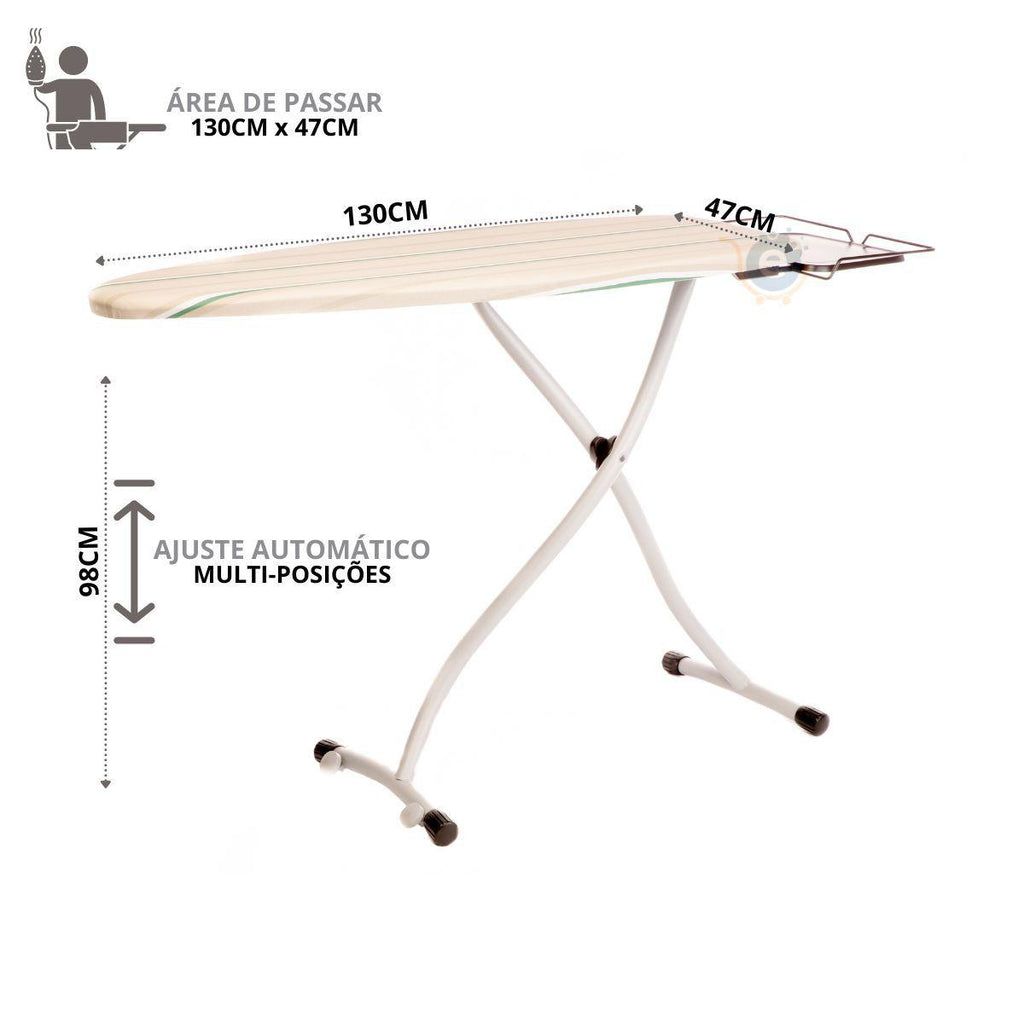 Tábua de Passar Roupas Teflonix