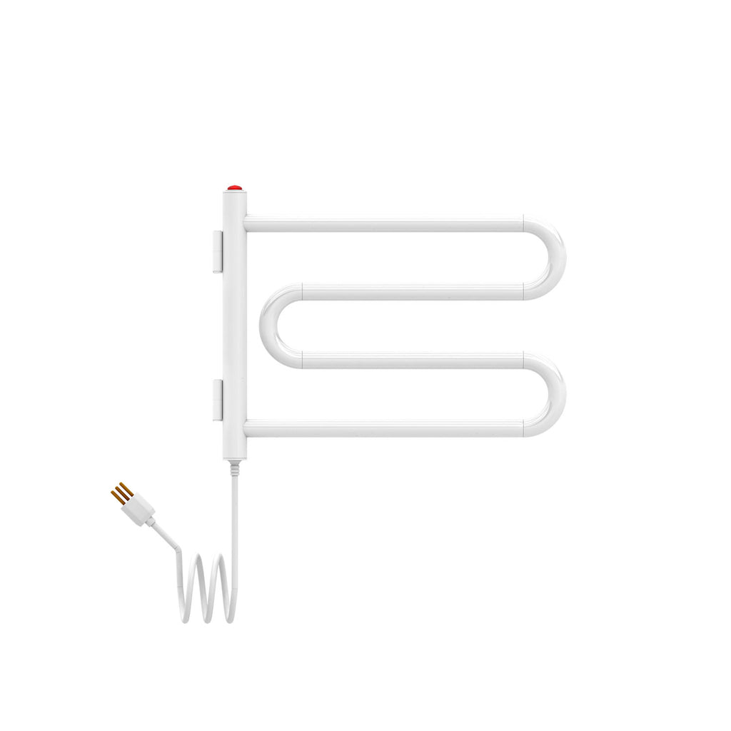 Toalheiro Térmico Articulado Compacto Branco Seccare