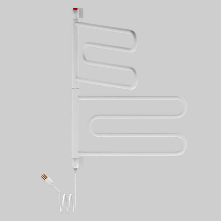 Toalheiro Térmico Articulado Nóbile Branco Seccare