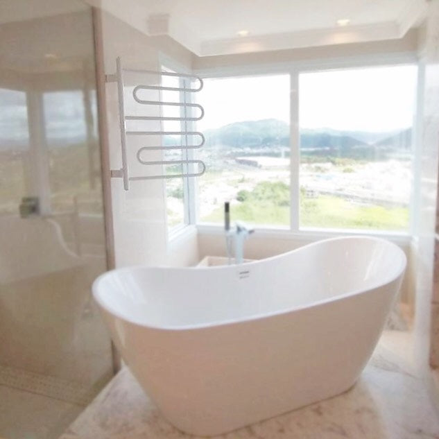 Toalheiro Térmico Articulado Nóbile Branco Seccare