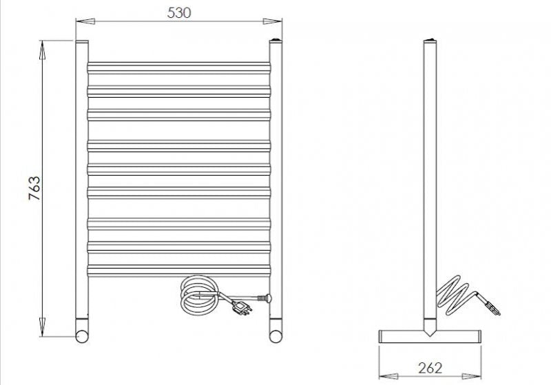 Toalheiro Térmico Essencial Mobile Branco Aquece