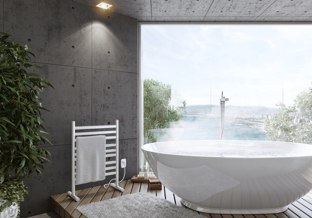 Toalheiro Térmico Essencial Mobile Preto Aquece