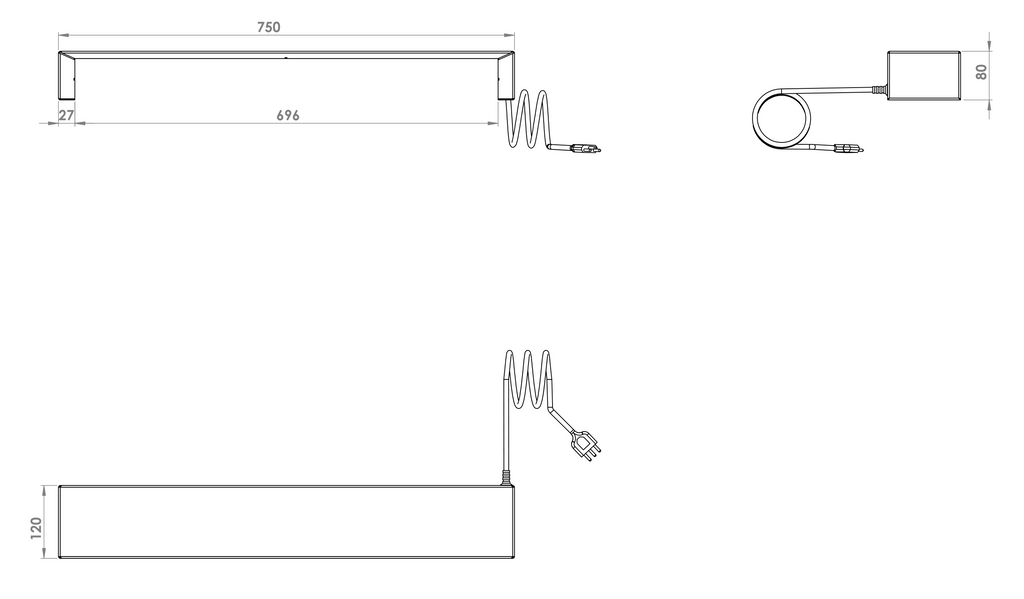 Toalheiro Térmico Flat Red Gold Aquece
