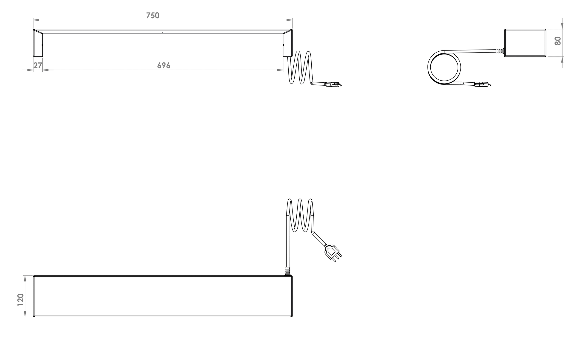 Toalheiro Térmico Flat Red Gold Aquece