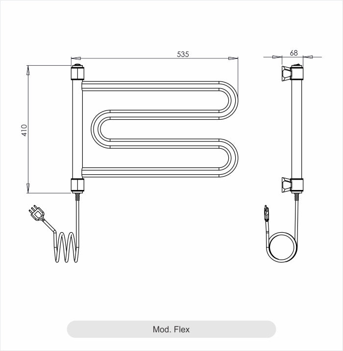 Toalheiro Térmico Flex Branco Aquece