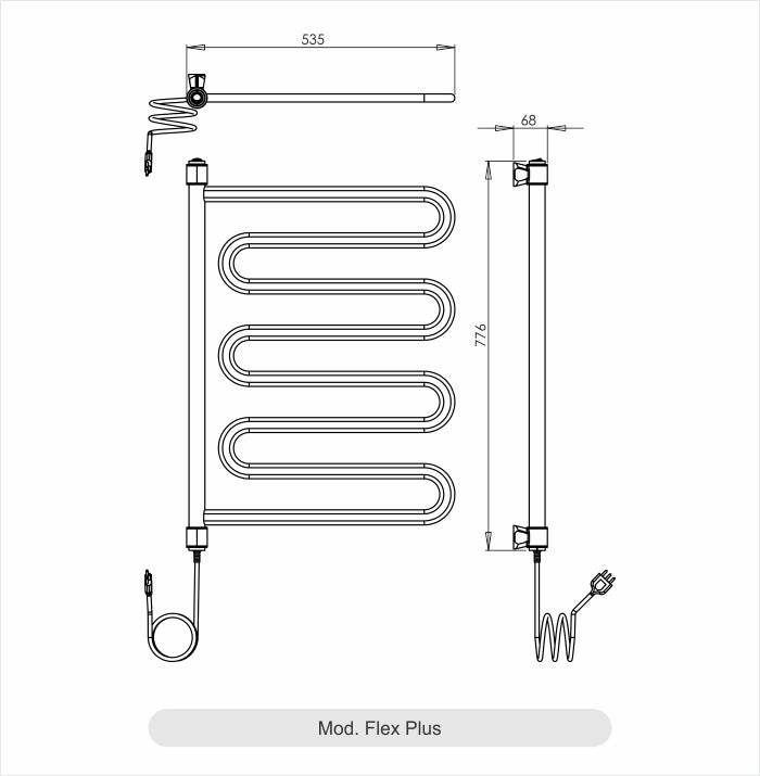 Toalheiro Térmico Flex Plus Branco Aquece