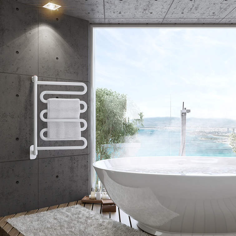 Toalheiro Térmico Flex Plus Clean Branco Aquece