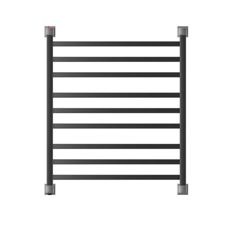 Toalheiro Térmico Luxo Clean Preto Aquece