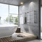 Toalheiro Térmico Luxo Clean Preto Aquece