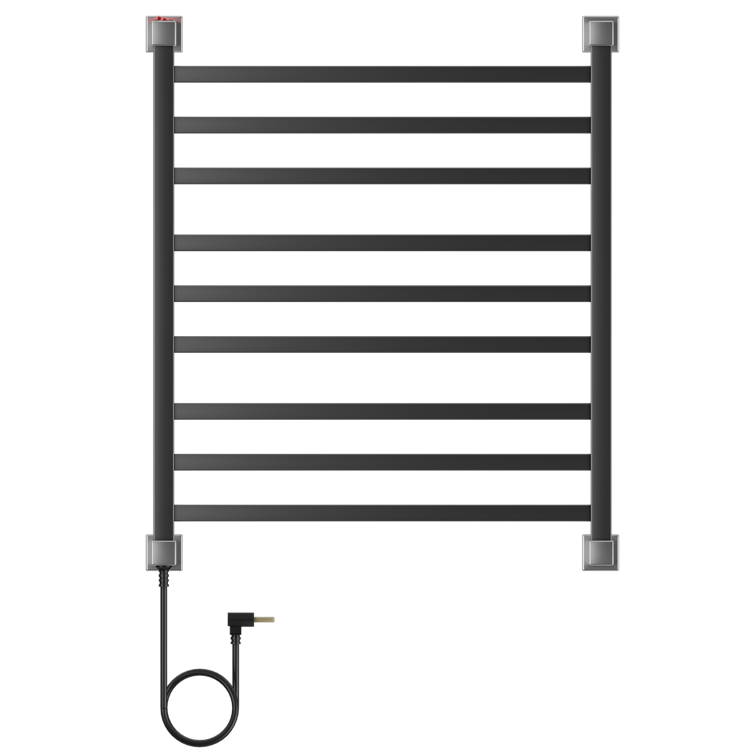 Toalheiro Térmico Luxo Preto Aquece