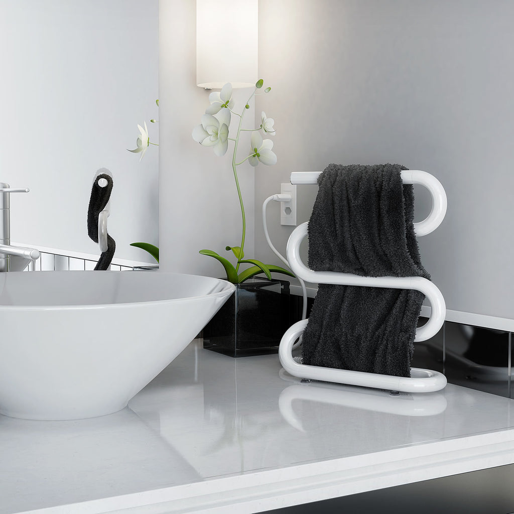 Toalheiro Térmico Branco Portátil Dibase Seccare