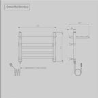 Toalheiro Térmico Raffinato New Inox Seccare