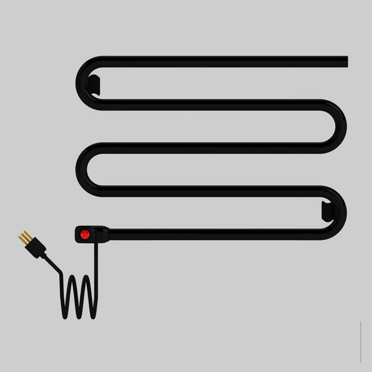 Toalheiro Térmico Soluzione Preto Seccare