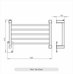 Toalheiro Térmico Top Inox Aquece