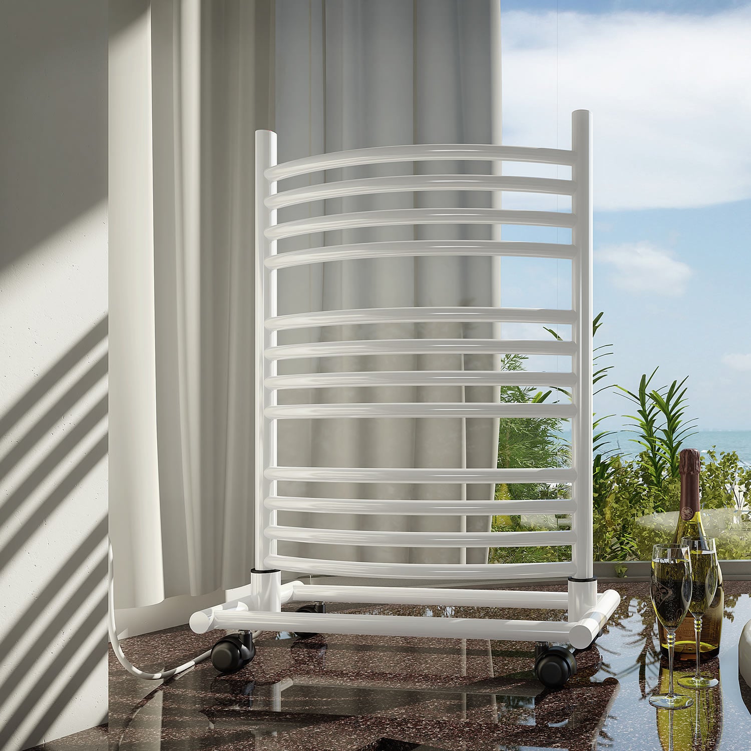 Toalheiro Térmico Versátile Branco Seccare